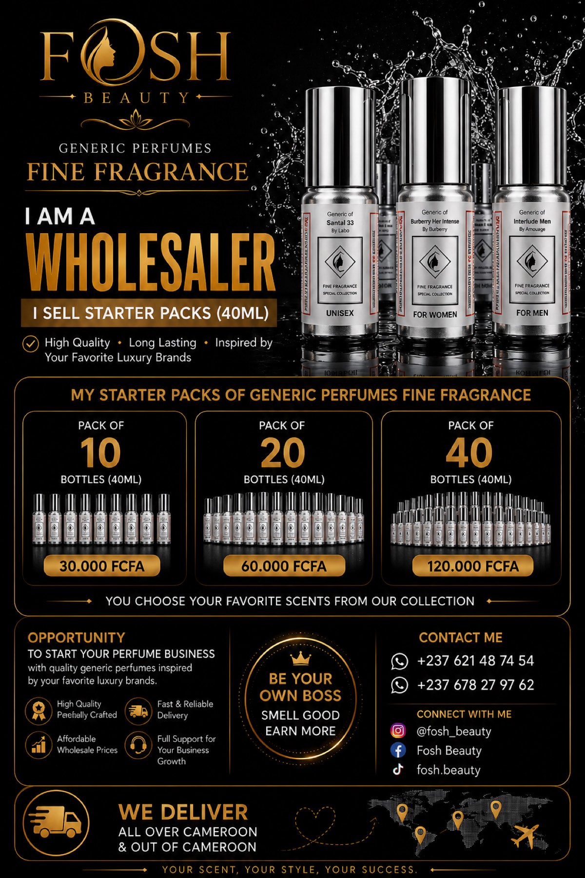Starter pack parfum Fine Fragrance
